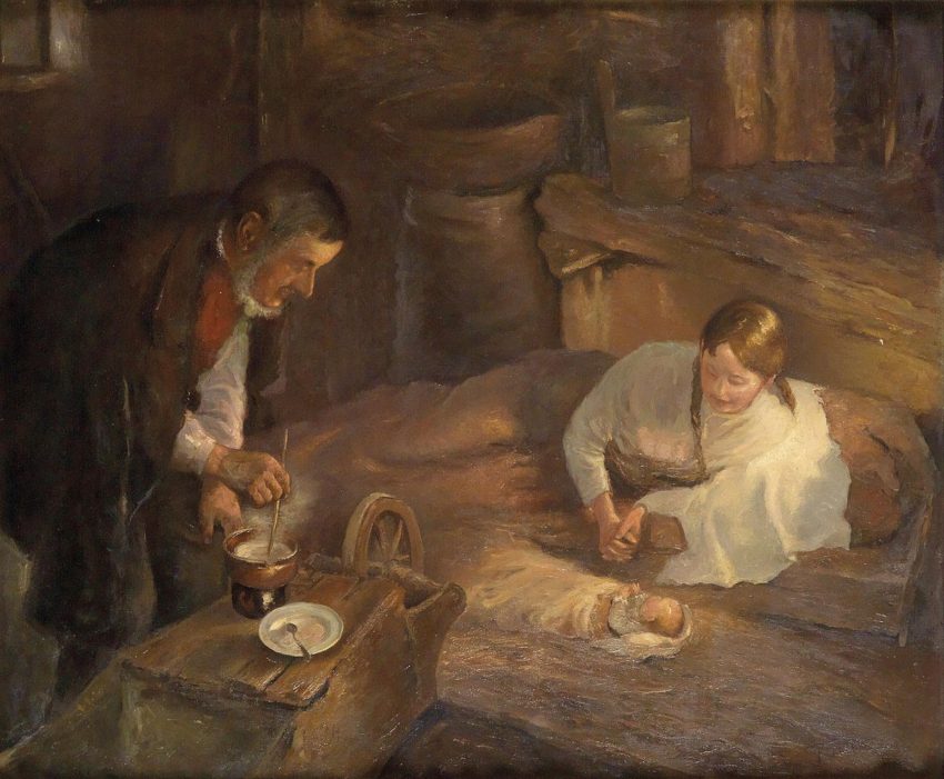 Fritz von Uhde Heilige Nacht