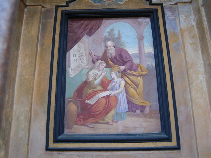 Particola Cappella Sant'Anna a Mezzegra, Lago di Como