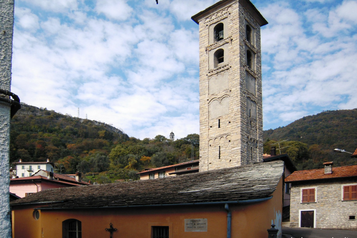 Chiesa di Ss. Agata e Sisinio a Ossuccio Lago di Como